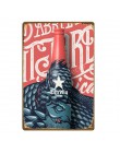 Retro dekoracje barowe zimne piwo plakietki emaliowane metalowe płytki nazębnej wino whisky malarstwo plakat Pub kasyno dom w st