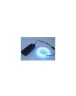 1 2 3 5M elastyczny neon ledowy lampa podświetlany przewód rura linowa kabel + sterownik baterii LED samochodów odzież lekkie de