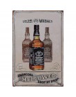 Whisky w stylu Vintage plakietka emaliowana Bar Pub dekoracje ścienne do domu Retro Metal Art piwo kawy plakat płyta 30*20cm 100