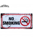 Ostrzeżenie Slogan zakaz palenia Vintage Home Decor metalowa plakietka emaliowana Bar , Pub  hotelu dekoracyjne metalowy znak 