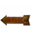 Zapraszamy wyjścia wyjście strzałka nieregularne plakietki emaliowane tablica metalowe ścienne w stylu Vintage garażu w domu Pub
