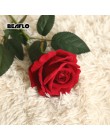 1 gałąź długie różowe sztuczne kwiaty DIY sztuczny jedwabny kwiat świeże Flores dla strona główna ogrodowa dekoracja ślubna