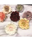 YOOROMER 5 sztuk piwonia kwiat głowy dekoracyjne Scrapbooking sztuczny kwiat na ślub wesele urodziny materiały dekoracyjne