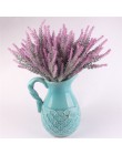 Romantyczne dekoracje prowansalskie kwiat lawendy jedwab sztuczne kwiaty ziarno dekoracyjne symulacja roślin wodnych