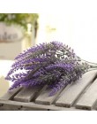 Romantyczne dekoracje prowansalskie kwiat lawendy jedwab sztuczne kwiaty ziarno dekoracyjne symulacja roślin wodnych