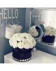10 głów 5 głów 8CM sztuczne PE piankowe kwiaty — róże bukiet ślubny dla nowożeńców bukiet ślub dekoracja domu księga gości DIY a