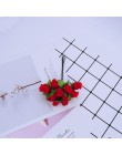 12 szt/bundle sztuczne kwiaty MINI jedwab róże diy wieniec prezenty dekoracje świąteczne dla domu wedding bridal broszka fałszyw