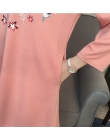 9187 nowy kobiet w ciąży sukienka na wiosnę 2018 roku, sukienka w lecie i szyte na netto sukni latem