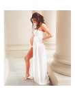 Szyfonowa Sukienka Fotografia Rekwizyty Sukienki Ciążowe Ciąża Do Sesji zdjęciowej Maxi Suknia Suknie Dla Kobiet W Ciąży Ubrania