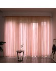 Jednolity kolor linii kurtyny okno String zasłony do salonu sypialni zasłona Panel Sheer Tulle nowoczesne zabiegi okna