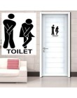 Ekonomiczne drzwi toalety kij mężczyzna/kobiety drzwi naklejki etykiety winylowe dekoracji znak Art Fashion Decor ds99
