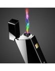 Osobowość kreatywny wiatroszczelna dotykowy USB do ładowania indukcyjne podwójne Arc zapalniczki impulsu zapalniczki plazmy gadż
