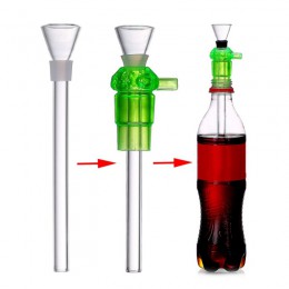 Z tworzywa sztucznego popularne butelki Shisha szisza rur sanitarnych filtr palenia fajki wodne akcesoria butelka konwersji narz
