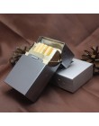 1PC palenie papierosów aluminium papieros przypadku cygarowy uchwyt na papierosy kieszonkowy pojemnik do przechowywania pudełko 