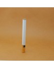 Kreatywny Mini Compact Jet palnik gazowy butan zapalniczka metalowy papieros w kształcie nadmuchiwane gazem LighterCigarette ole
