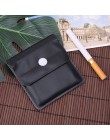 Przenośna popielniczka kieszeń tytoń cygaro popiołu do przechowywania worek ognioodporny PVC bezwonny etui podróży plaża prezent