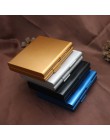 20 kije mody podwójna warstwa rury osobowość twórcza Cigaret Case metalowa papierośnica papierośnica prezenty lufka