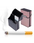 Papierosów uchwyt aluminium papieros przypadku cygarowy uchwyt na papierosy kieszonkowy pojemnik do przechowywania akcesoria do 