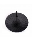 GQIYIBBEI kreatywny długi uchwyt duży wiatroszczelny miecz samuraja parasol japoński ninja-jak słońce deszcz prosty parasol inst