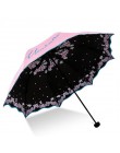 Jakość składany Parasol dla kobiet marka podróży anty-uv wiatroodporny deszcz kwiat Modish kobieta słońce dziewczyna Parasol par