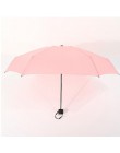 HOT 18 kolory miniaturowy Parasol kieszonkowy kobiety UV małe parasole Parasol dziewczyny anty-uv wodoodporne przenośne Ultralig