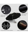 Parachase automatyczny Parasol słoneczny biznesmenów drewniane uchwyt 10K aluminium parasole składane ochrony przeciwsłonecznej 