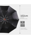 Parachase automatyczny Parasol słoneczny biznesmenów drewniane uchwyt 10K aluminium parasole składane ochrony przeciwsłonecznej 