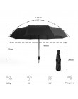LIKE RAIN  mężczyźni biznes parasol automatyczny kobiet wiatroszczelne parasole deszcz kobiety jakości trwałe Golf składany para