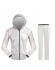 Ulepszona wodoodporna płaszcz przeciwdeszczowy garnitur na zewnątrz moda sport płaszcz przeciwdeszczowy Unisex konna motocykl od