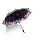 Mężczyźni kobiety Sun Rain parasol ochrona UV wiatroszczelne składane kompaktowe parasole podróżne na zewnątrz @ LS