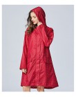 Freesmily damskie modne poncho przeciwdeszczowe wodoodporna deszcz płaszcz z kapturem rękawy i kieszeni