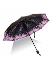 Mężczyźni kobiety Sun Rain parasol ochrona UV wiatroszczelne składane kompaktowe parasole podróżne na zewnątrz @ LS