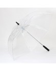 Światło LED przezroczysty parasol dla środowiska prezent świecące świecące parasole Party aktywność rekwizyty długi uchwyt paras