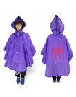 Dzieci deszcz płaszcz kreskówka deszcz koszt dzieci Cartoon Poncho jednoosobowy odzież przeciwdeszczowa/płaszcz przeciwdeszczowy