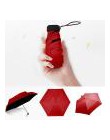 Parasol słońce deszcz kobiet płaskie lekki parasol Parasol składany parasol słoneczny mini Parasol mały rozmiar łatwo przechowyw