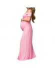 Eleganckie Sukienki Ciążowe Ubrania Stock Rekwizyty Ubrania Ciążowe Macierzyństwo Miękkie Sukienka Kobiety W Ciąży Zdjęcie Strze
