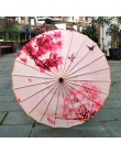 Jedwabiu kobiet parasol japoński wiśniowe kwiaty jedwabiu starożytnych taniec parasol dekoracyjne parasol chiński styl oleju pap