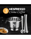 ICafilas ze stali nierdzewnej wielokrotnego użytku Nespresso kapsułki z prasy młynki do kawy ze stali nierdzewnej sabotaż kawiar