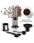 Filtr do kawy wielokrotnego użytku sitko zestaw ekspres do kawy maszyny Cafetera w proszku pomiaru łyżka filtr do kawy narzędzia