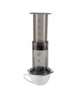 Filtr do kawy wielokrotnego użytku sitko zestaw ekspres do kawy maszyny Cafetera w proszku pomiaru łyżka filtr do kawy narzędzia