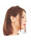 Kobiety moda Hair Klip Memory Stick Maker Braid Bun Narzędzie Księżniczka Modelowanie Fluffy Diy Wesele Włosów Akcesoria Grzebie