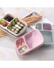 Gorąca pszenicy kuchenka mikrofalowa Bento Lunch Box jedzenie na piknik pojemnik na owoce pudełko do przechowywania dla dzieci d