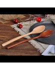 Wysokiej jakości naturalne drewniana łyżka widelec bambus kuchnia gotowanie do jadalni zupa do herbaty miód kawy naczynia narzęd