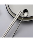 BalleenShiny ze stali nierdzewnej przeciwpoślizgowe smok pałeczki Sushi Hashi Metal żelaza przenośne chińskie zdrowej żywności s