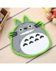 1 sztuk silikonowe podkładka na stół Coaster akcesoria kuchenne mata kubek kubek kubek Cartoon zwierząt sowa Totoro miniony pić 