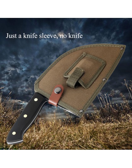 XITUO noże kuchenne osłona osłony Handmade Full Tang nóż szefa kuchni dzikie przenośne tasak szerokie nóż rzeźnicki nylonowy ręk