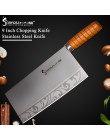 Sowoll 9 "cal nóż kuchenny ze stali nierdzewnej wysokiej jakości nóż do krojenia dla tasak narzędzie do gotowania najlepszy prez