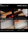 Sowoll 9 "cal nóż kuchenny ze stali nierdzewnej wysokiej jakości nóż do krojenia dla tasak narzędzie do gotowania najlepszy prez
