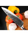 XITUO nóż kuchenny Chef Knife 8 cal noże ze stali nierdzewnej Sushi mięso Santoku japoński 7CR17 440C o wysokiej zawartości węgl