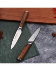 Japoński zestaw noży szefa kuchni profesjonalna kuchnia nóż niemcy 1.4116 wysokiej węgla ze stali nierdzewnej warzywa narzędzie 